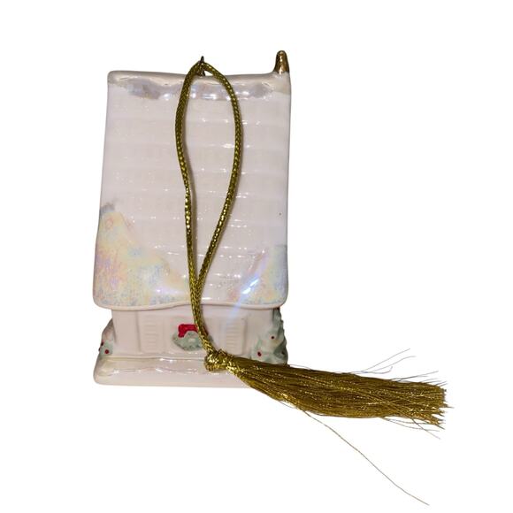 NWT Lenox "Bless Our Home" Christmas ornament "2010" - Holiday Cardinal Ceramic - Picture 7 of 16